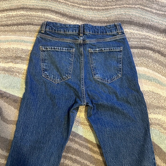 ZARA STRAIGHT LEG JEANS - Picture 5 of 7